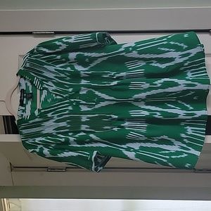 Denim 24/7 short sleeve blouse like new women's 22W